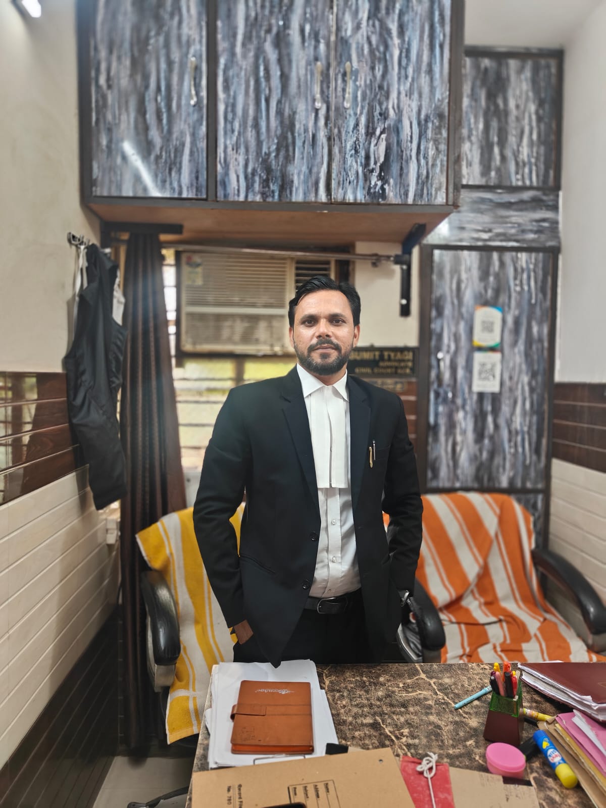 Chamber of Advocate Sumit Tyagi at District Court, Ghaziabad