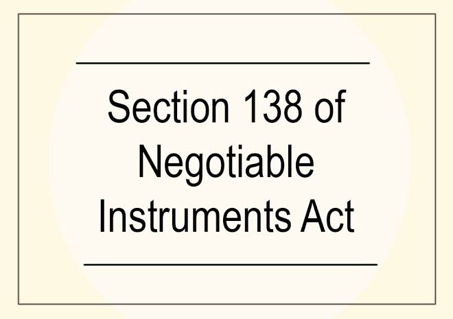 Section 138 NI Act (Cheque Bounce) — Advocate Sumit Tyagi, Ghaziabad